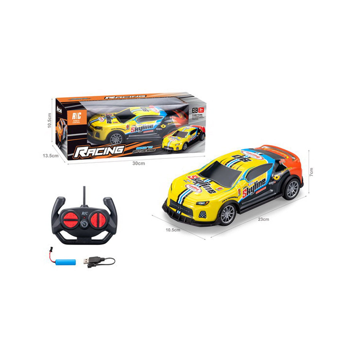 RC Racing Car Multicoloured