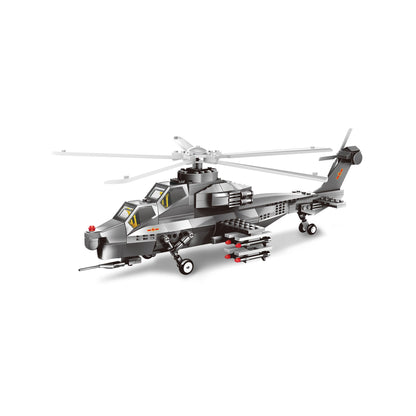 Wange Air Force Gunship 264 Piece Building Block Set