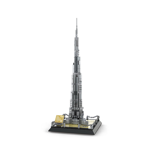 Wange The Burj Khalifa Tower 555 Piece Building Blocks Set