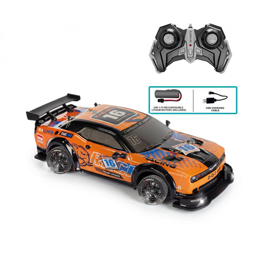 RC Drift Model Car Orange