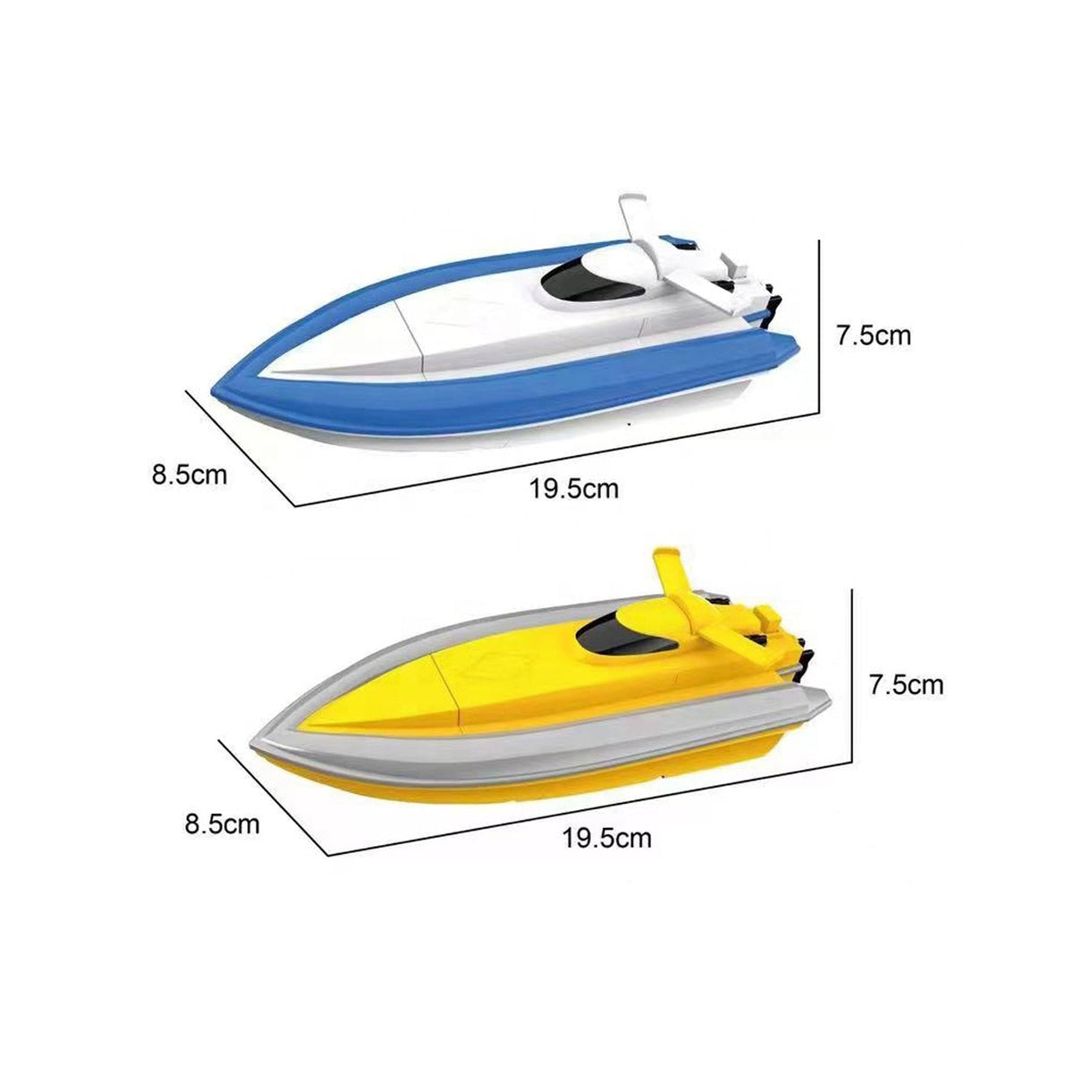 RC High Speed Boat Blue