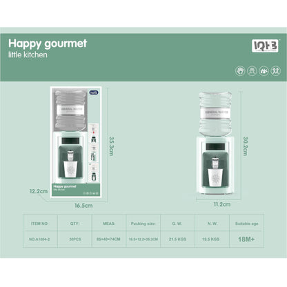 Kids Mini Beverage Dispenser Green